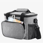 Insulated Lunch Tote Bag – Oxford Fabric Cooler Bag for Women & Men, Reusable & Easy to Clean