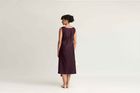 Mulberry Silk Embroidered Boat Wrap Skirt Set