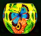 Light Glass Tealight Holders
