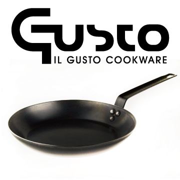 Discover GUSTO® Commercial Grade Blue Steel Fry Pans at Birmingham