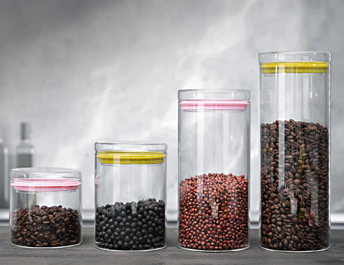 Glass cylinder storage