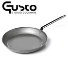 GUSTO® is proud to present our Commercial Grade Heavy duty Steel Fry Pan (2.5mm/3.0mm)Collection