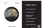 GUSTO® is proud to present our Commercial Grade Heavy duty Steel Fry Pan (2.5mm/3.0mm)Collection