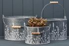 Indoor and Outdoor Zinc Planters