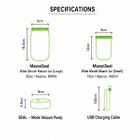 SealVax MasonSeal Vacuum Jar