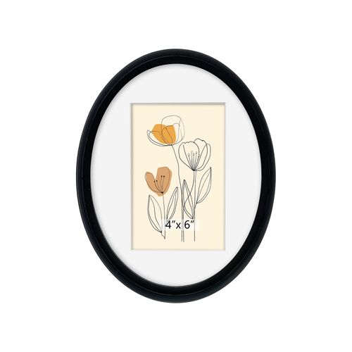 Modern Cameo – New Spring 4×6 Oval Photo Frame