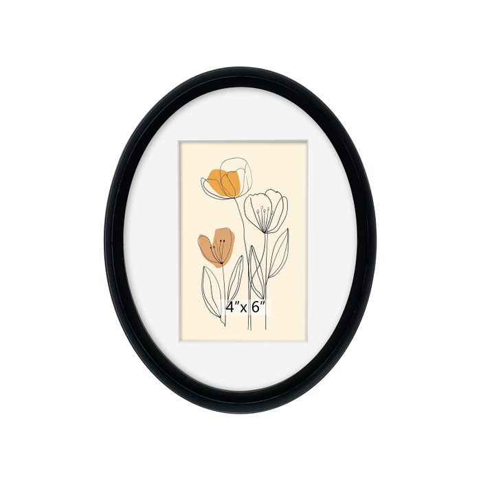Modern Cameo – New Spring 4×6 Oval Photo Frame