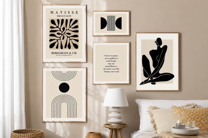 Modern Minimalist Wall Art Collection