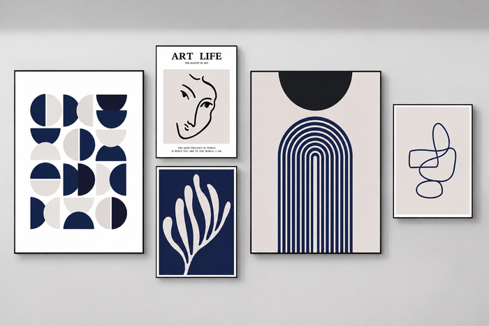Modern Minimalist Wall Art Collection
