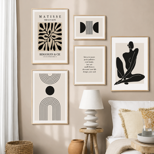 Modern Minimalist Wall Art Collection