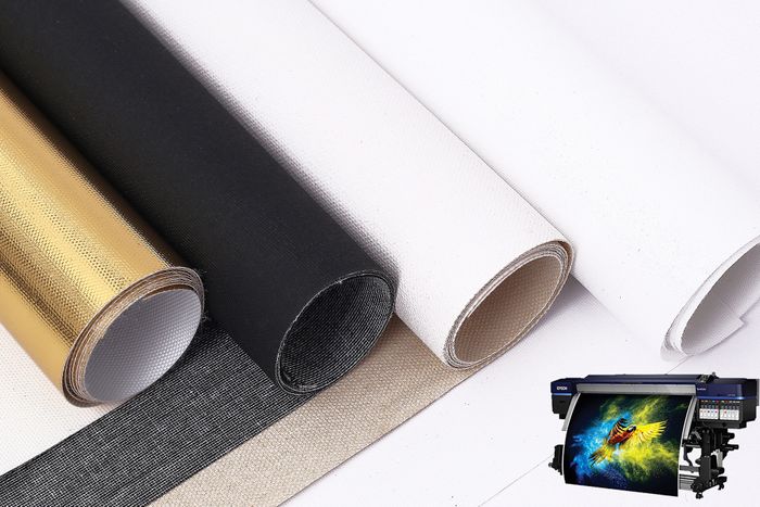 Inkjet Canvas Rolls for Eco-Solvent UV Latex & Aqueous Printing