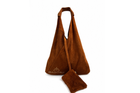 M591S Genuine Suede Hobo Shoulder Bag with Coin Pouch