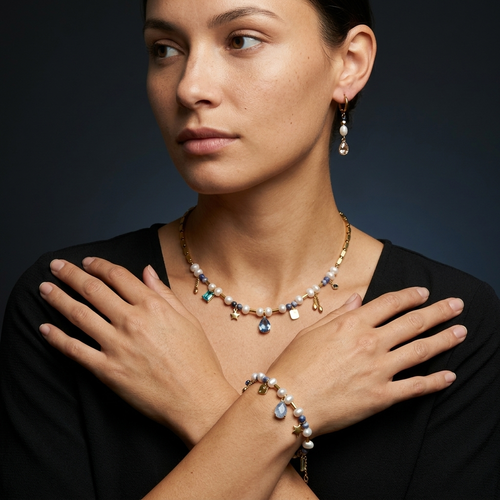 Amazonite & Pearl Jewellery Set