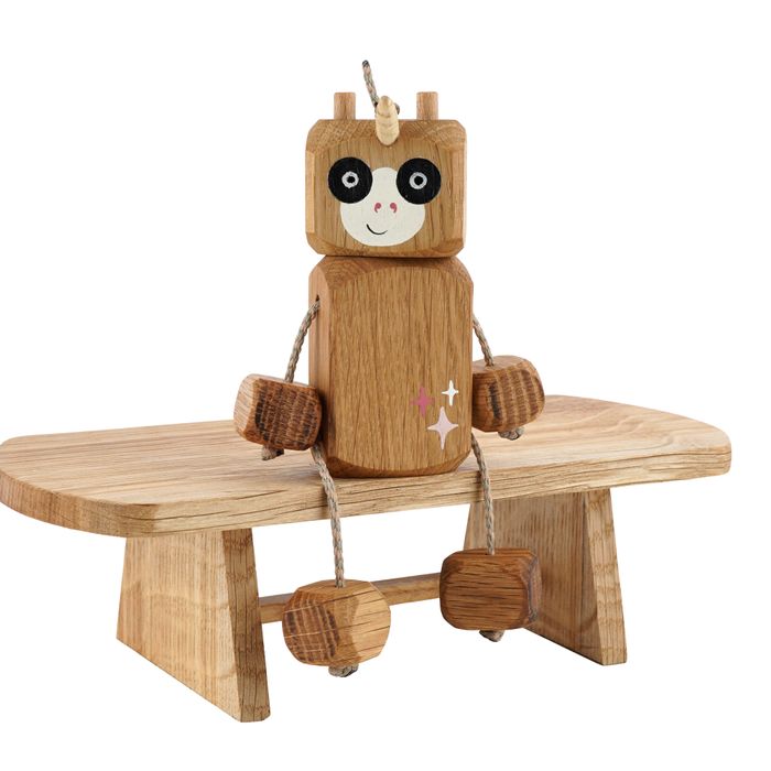 Unicorn Ned in Oak