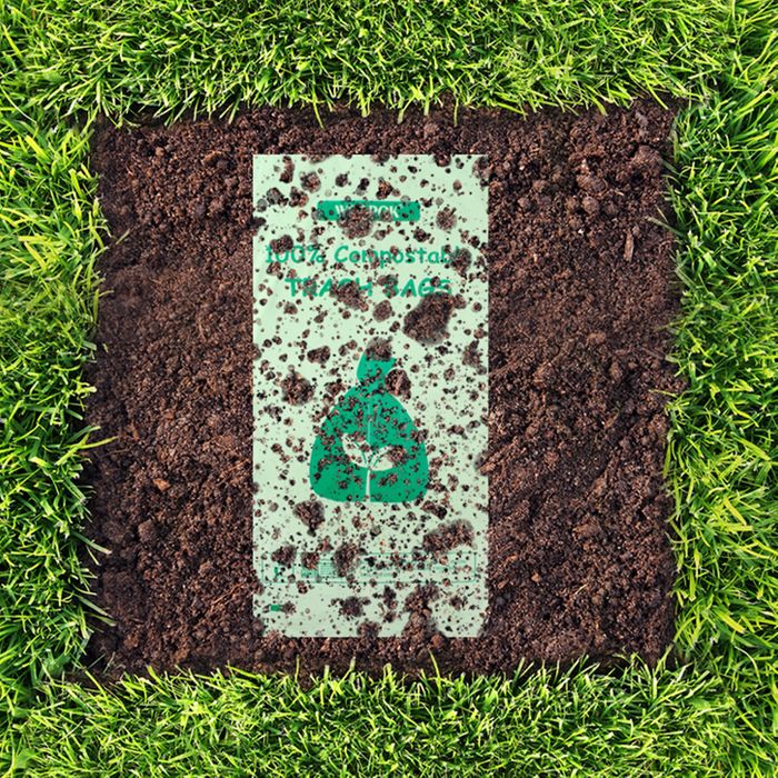 Eco‑Friendly Compostable Trash Bags｜Fully Break Down Into Soil, Zero Microplastics
