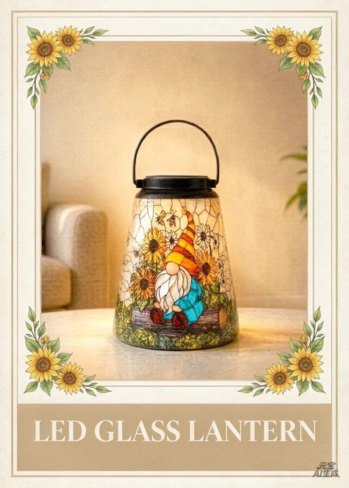 Stained Glass Lantern