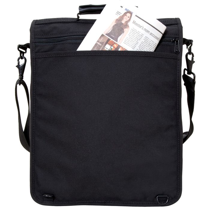 Commuter Laptop Bag W/Back Zipper - 1417Z