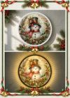 Christmas Stained Glass Wall Art