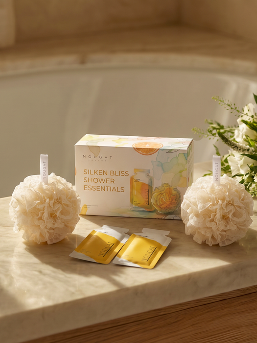 Nougat London Silken Bliss Shower Essentials (Gift Set of 4)