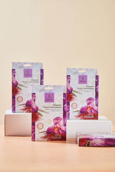 Glamour Water Nourishing Full-Effect Saffron Mask（chill ver.）