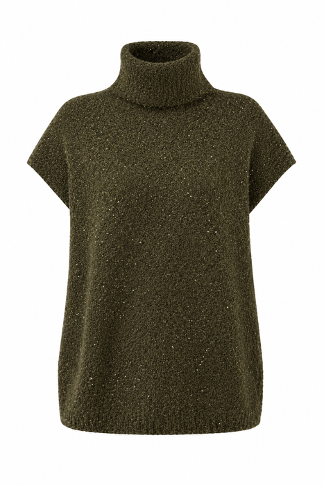 WF2851 - sequin knit tunic