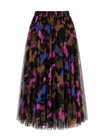 WF2592 skirt, WF2884 chunky knit