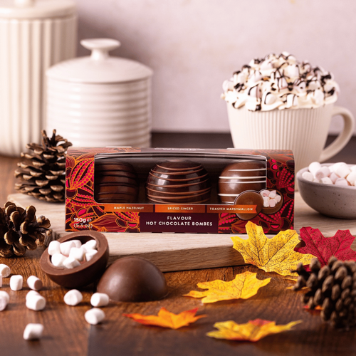 Winter Warmer Hot Chocolate Bombes