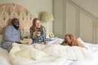 CloudTopper™  Weighted Blanket - Cream Ivory