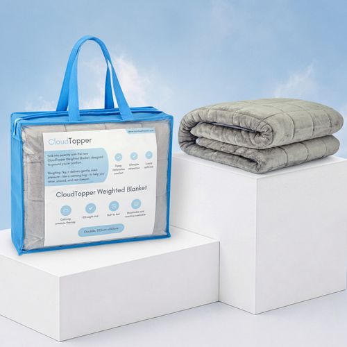 CloudTopper™  Weighted Blanket - Space Grey