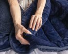 CloudTopper™  Weighted Blanket - Deep Blue