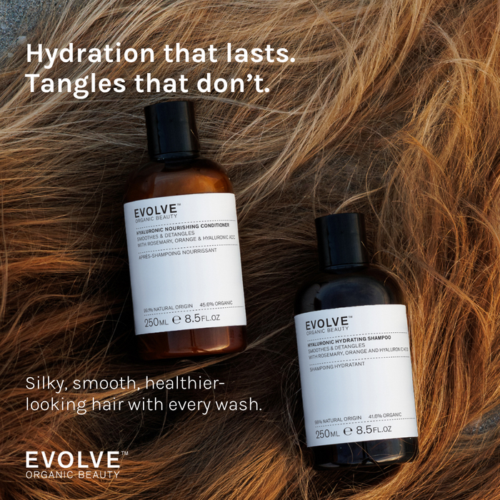 Hyaluronic Hydrating Shampoo and Hyaluronic Nourishing Conditioner