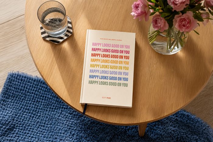 Happy Looks Good On You – A 6-month wellbeing journal