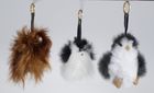 Alpaca fleece keyring