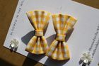 Couture Check & Bloom Bow