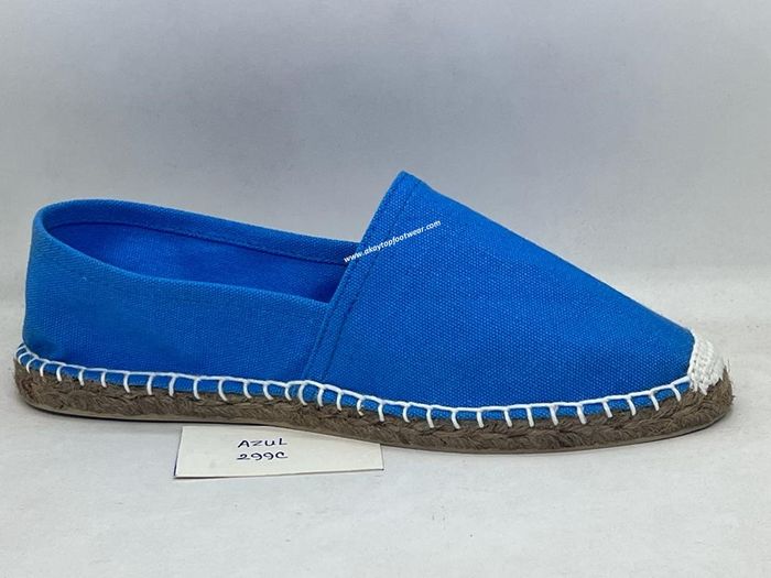 SOLID COLOR ESPADRILLES
