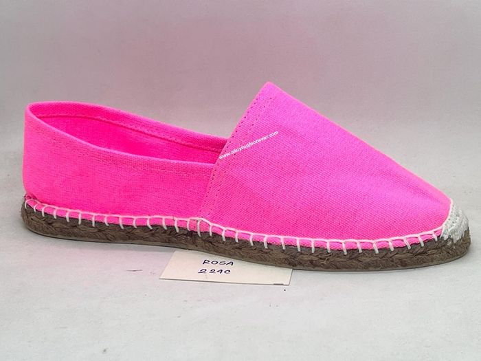 SOLID COLOR ESPADRILLES