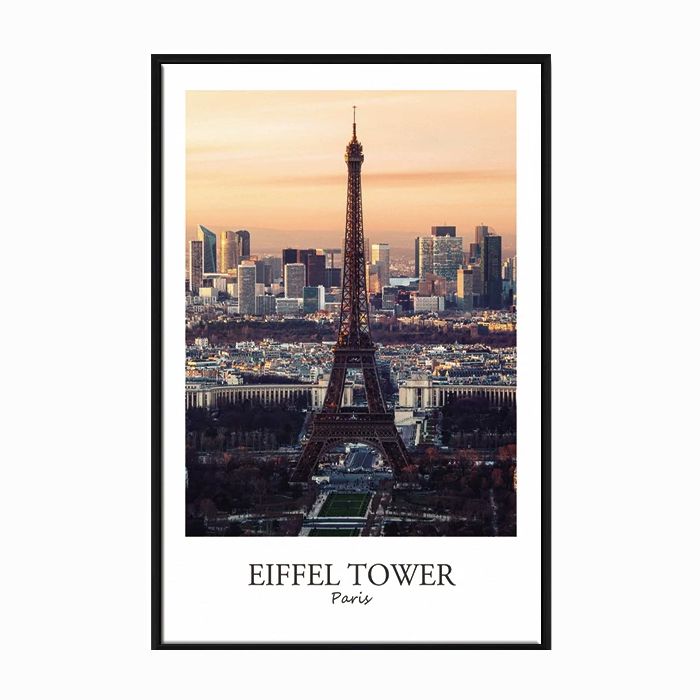Iconic World Landmarks Wall Art Collection