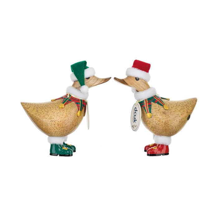 Traditional Christmas Ducky Elves