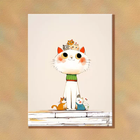 Cute Cat Wall Art Collection Decorative Painting