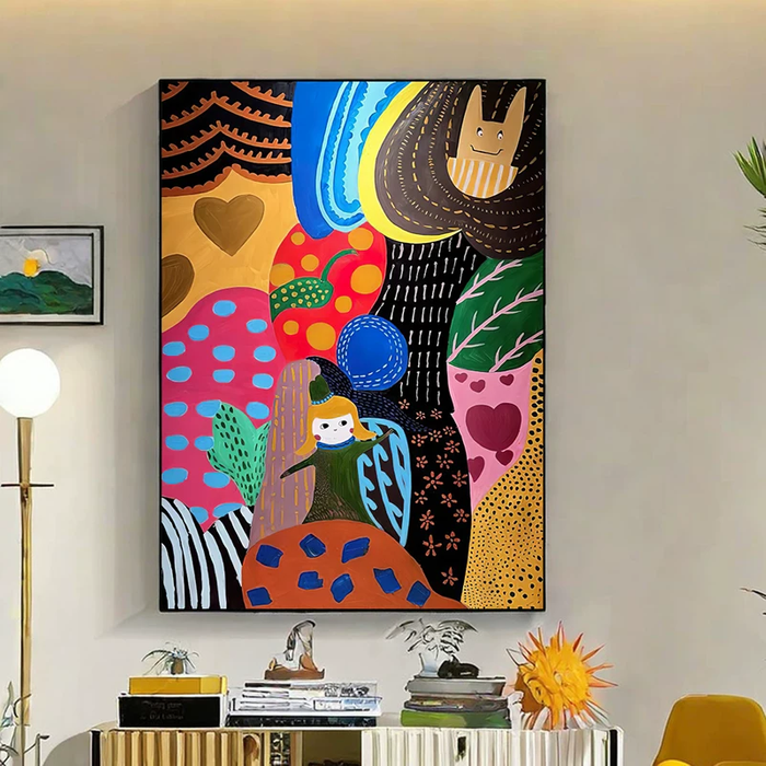 Modern Art & Colorful Wall Art Collection