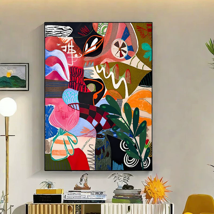 Modern Art & Colorful Wall Art Collection