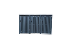Anthracite Galvanized Steel Wheelie Bin Cover