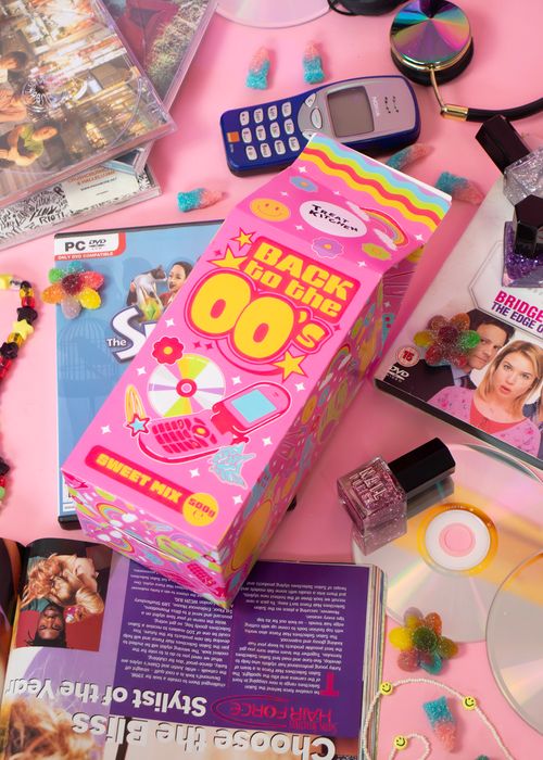 Back to the 80s, 90s and 00s Sweets Gift Boxes