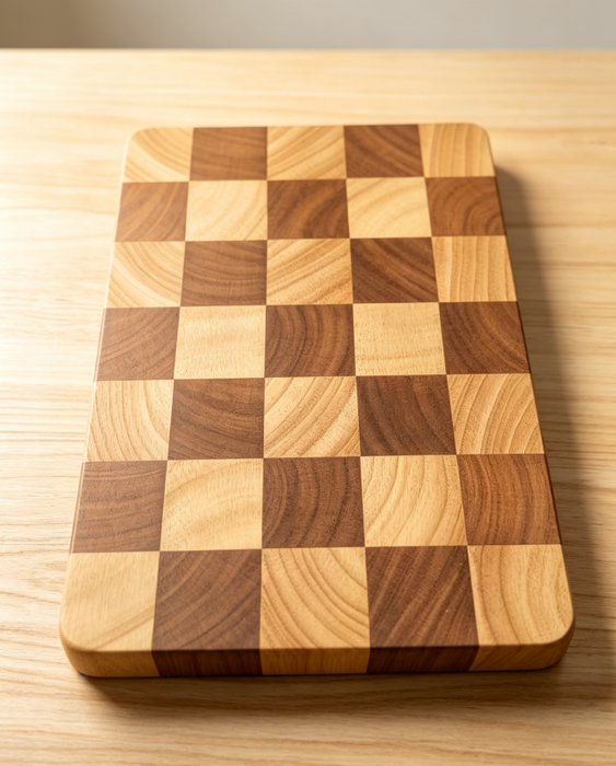 Durable Deep Carbonized Wood Cutting Board Set for Kitchen with Deep Juice and Double-sided Use Permitted cutting board