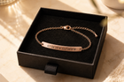 Personalised custom engraved bracelet