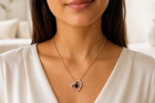 Personalised Projection Necklace with Picture Inside