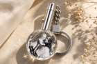 Personalised 3D Photo Keychain Crystal with LED Light