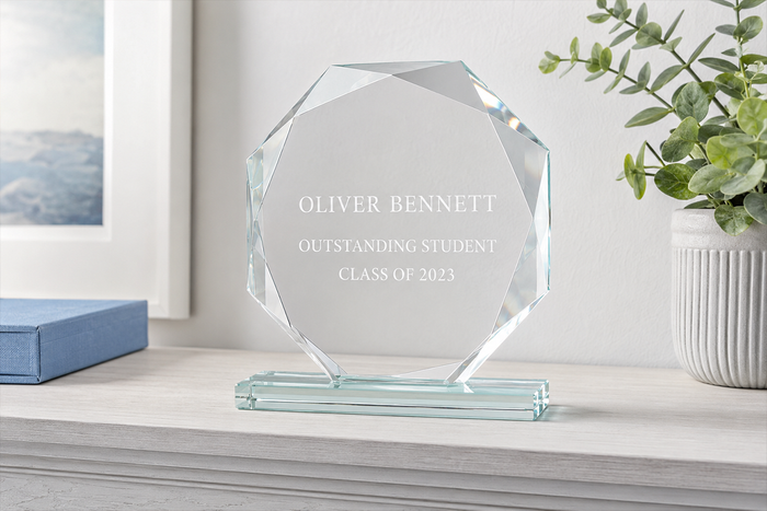 Personalised Custom Crystal Trophies