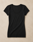 Signature Pointelle Short Sleeve Top | Cotton Seamless