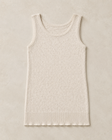 Signature Pointelle Sleeveless Vest | Cotton Seamless